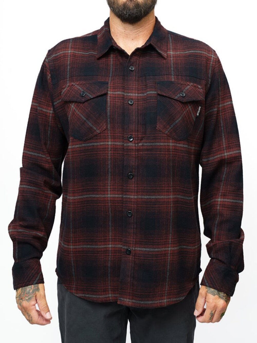 Off The Grid Surplus Destroyer Flannel - Black
